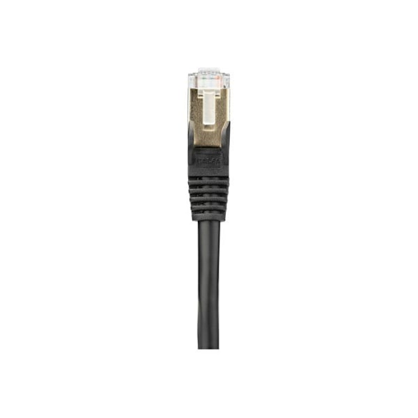 StarTech 6ASPAT7MBK netværkskabel 7 m Cat6a S/UTP [STP] Sort (Kabel - Sort CAT6a Ethernet-kabel 7m) - 0065030881609