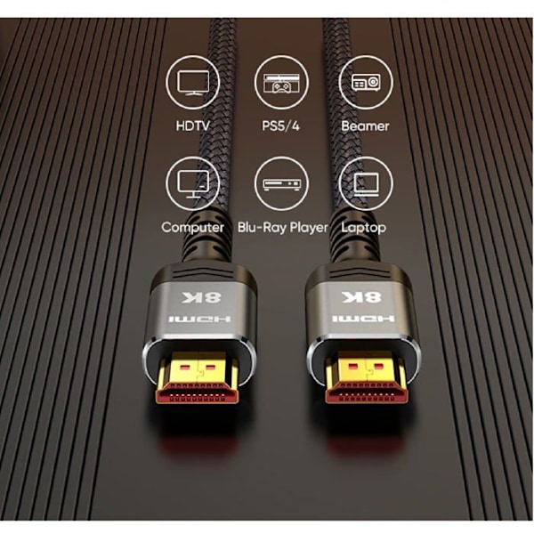 HDMI-kabel - GEMBIRD - CCB-HDMI8K-2M - Ultra High Speed - 8K - 2 meter