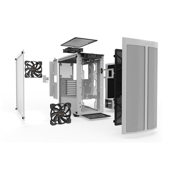 Be Quiet Pure Base 500DX ATX datorfodral, vit (BGW38)