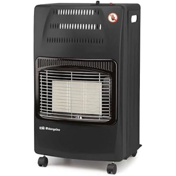 Lämmitys - ORBEGOZO - Hce 60 - 4200W - Kaasu - Metalli - Musta Svart