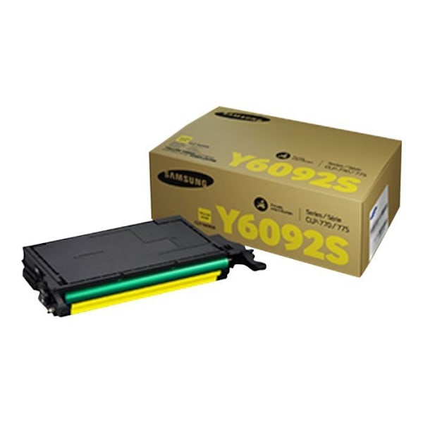 Keltainen värikasetti - Samsung - CLT-Y6092S (SU559A) - Laser - Riittoisuus jopa 7000 sivua