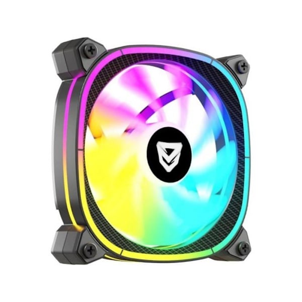 Nfortec - ATRIA X nestemäinen prosessorijäähdytys ARGB 360mm, Infinity Mirror 360 astetta kääntyvä, 3x 120mm PWM ARGB -tuulettimet, AMD ja Intel