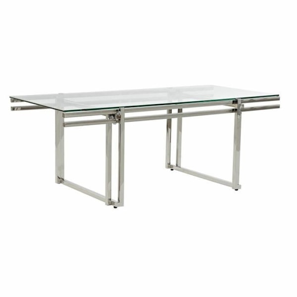 Chic og moderne sofabord - Mærke - Model - Hvid - Glas