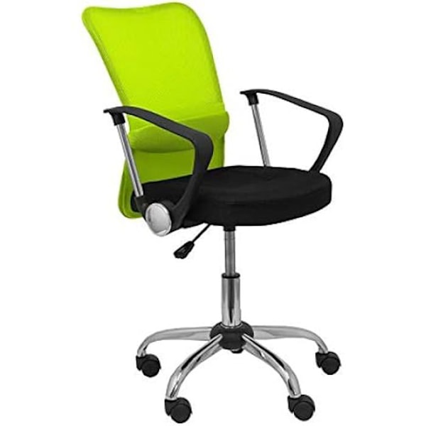 Barnstol - PIQUERAS Y CRESPO - Cardenete - Ergonomiskt ryggstöd - PVC-sits - Svart Svart