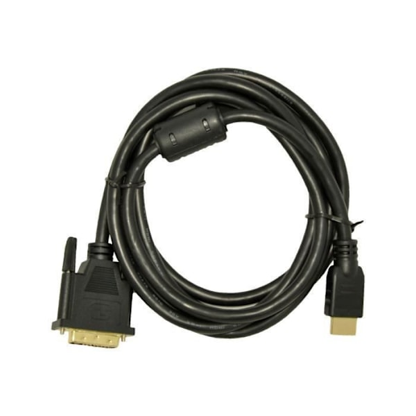HDMI-videokaapeli - DVI DVI-D (M) HDMI (M) 1,8 m musta - Akyga