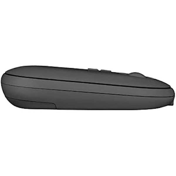 Trådlös mus - PHOENIX TECHNOLOGIES - Rebble - Bluetooth 5.2 - 2.4 GHz - Tyst klick Svart