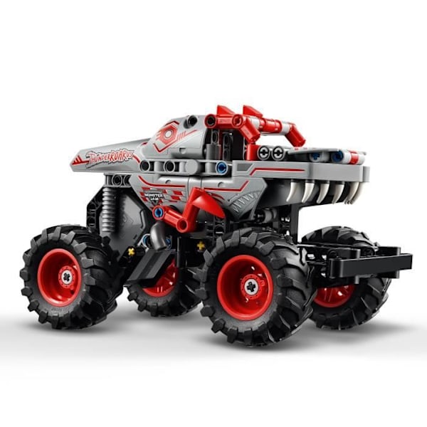 LEGO Technic 42200 Monster Jam ThunderROARus pull-back – dinosaurielastbil från 7 år Flerfärgad