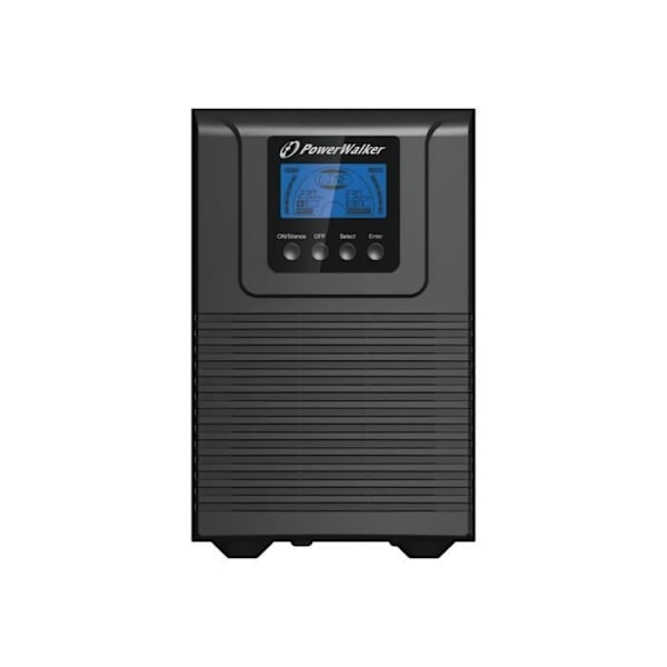 PowerWalker VFI 1000 TGB UPS 176 300 V 900 Watt 1000 VA 9 Ah RS-232, USB udgangsconnectorer: 4 Sort