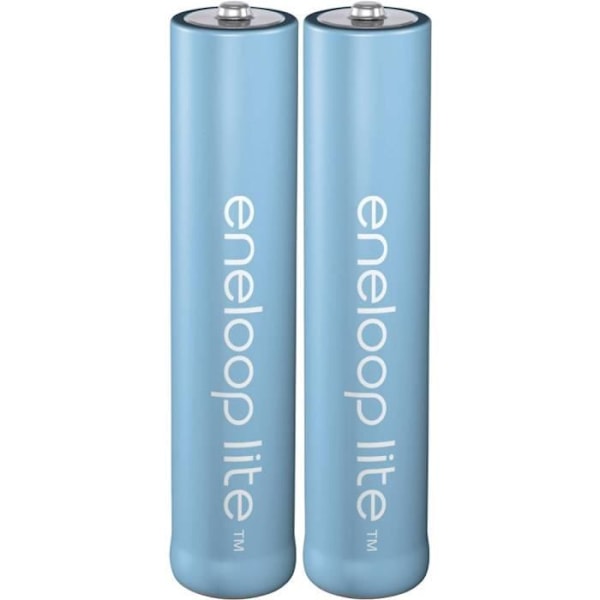 Panasonic eneloop lite HR03 Genopladeligt batteri LR3 (AAA) NiMH 550 mAh 1,2 V 2 stk.