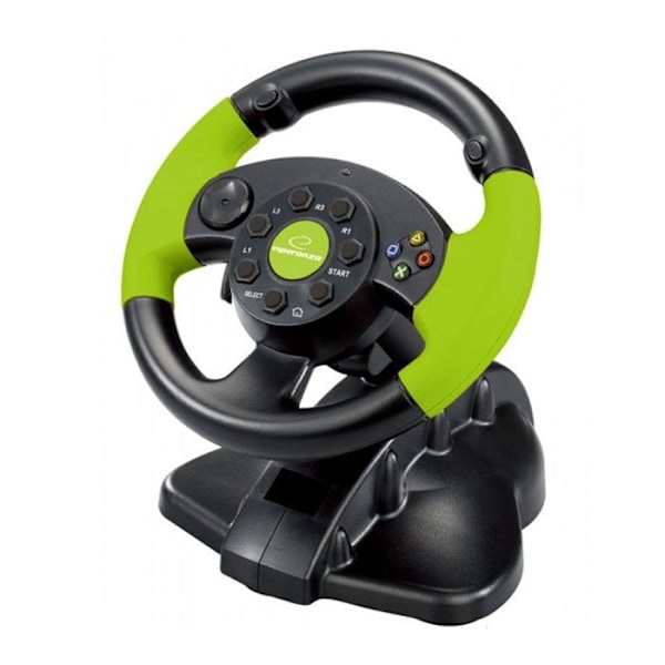 Lennon ja polkimet - Esperanza - High Octane XBOX Edition - Langallinen - Monialustainen - Musta