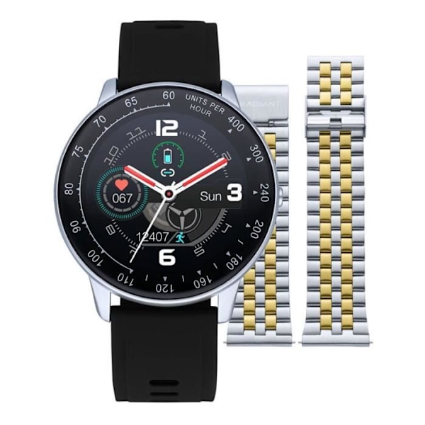 Montre Radiant RAS20405DF - Man - Svart - Silikongummi - Kvarts - Digital Svart