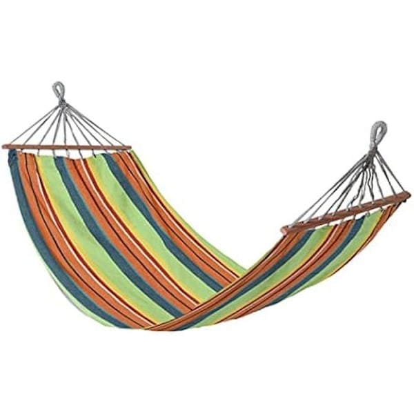 Riippumatto - BIGBUY OUTDOOR - Monivärinen - 23,33 x 57,33 x 78,67 cm - Ihanteellinen kesäkäyttöön - 1 henkilö Flerfärgad