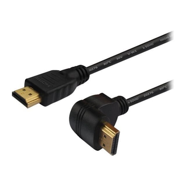 HDMI-kaapeli SAVIO CL-04 äänenpalautuskanavalla (ARC) - 1.5m - Musta