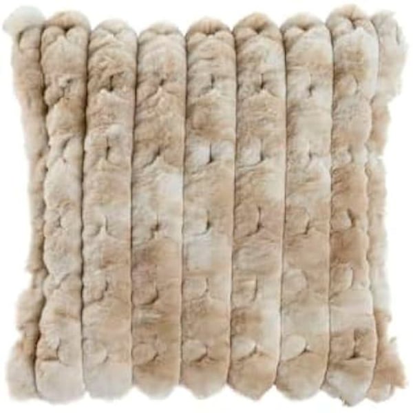 Tyyny - HOME ESPRIT - Beige - 45 x 45 cm - Monivärinen - Sisäkäyttöön Flerfärgad