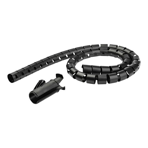 Spiral kabelsleeve - StarTech - 1,5 m - Sort - PVC - Diameter 25 mm
