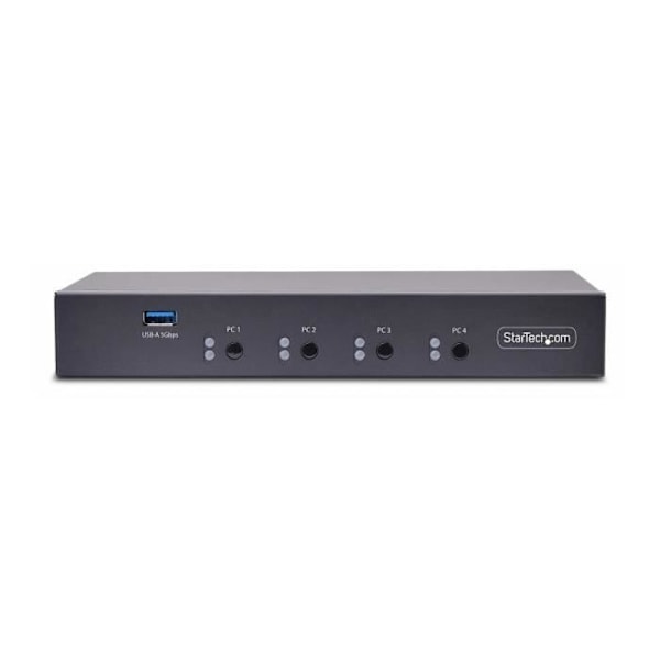KVM-kytkin 4-porttinen - StarTech.com - P4A20132-KM-SWITCH - USB 3.0 - Hiiren vaeltaminen - TAA-yhteensopiva
