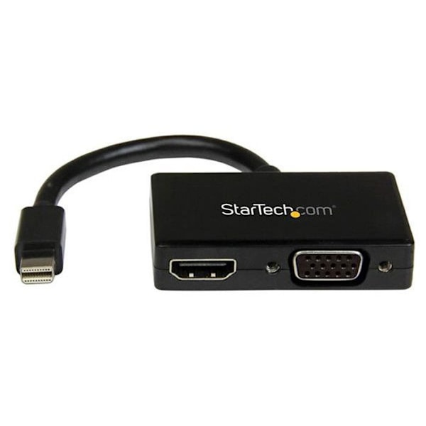 STARTECH.COM Rejse Audio / Video Adapter - 2-i-1 Mini DisplayPort til HDMI eller VGA Converter