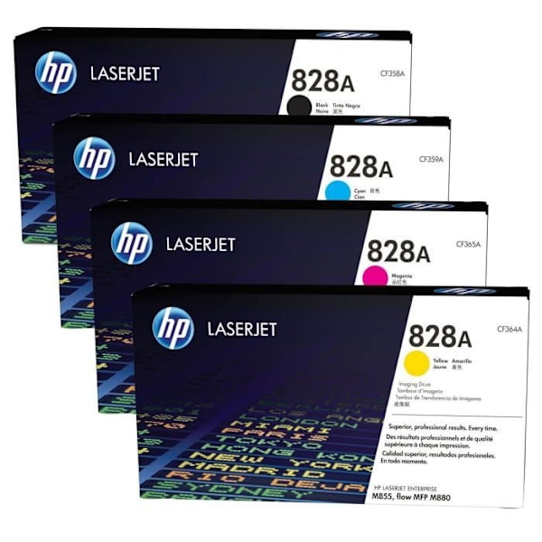 Billedrum - HP - 828A - 31 500 sider - Sort - Laser