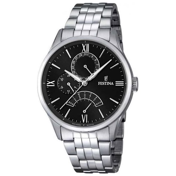Klocka - Festina - F16822-4 - Silver - Stål - Kvarts Silvergrå