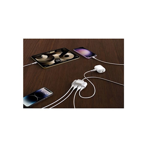 USB Hub - Belkin - 4 porte - 2x USB-C - 2x USB-A - 30W - Ledning 2m