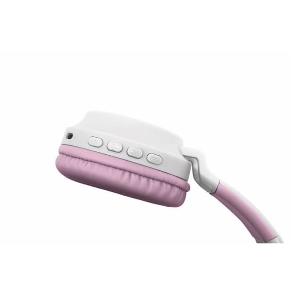 2-i-1 hovedtelefoner med LEXIBOOK katteører - Bluetooth 5.0 - Pink - Til børn fra 4 år og opefter Rosa