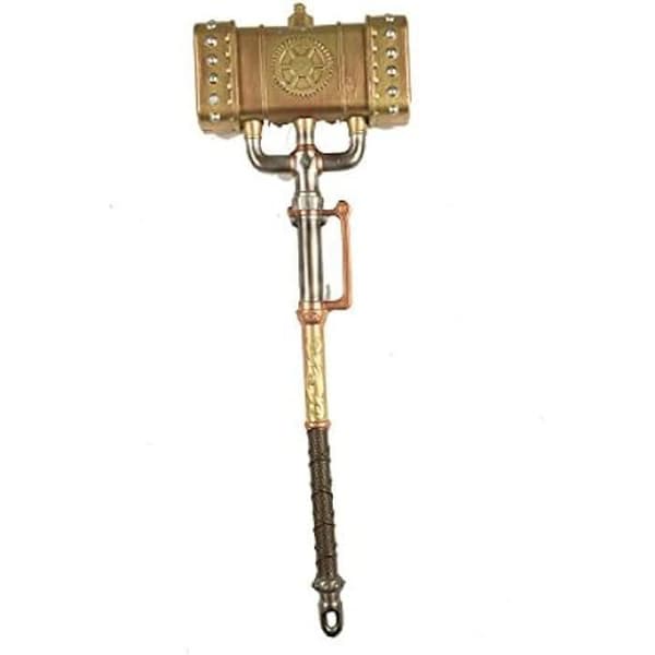 Kostym Karneval - Mace Steampunk - One Size - 63 x 21.5 x 7 cm - Kvalitetsaccessoar
