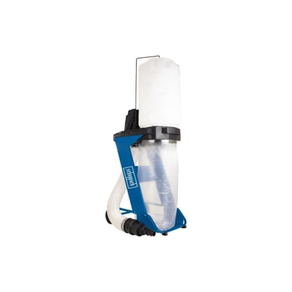 Værkstedsstøvsuger 75L - SCHEPPACH - DC500 - 550W - 1150 m³/h - 6 adaptere blått och svart