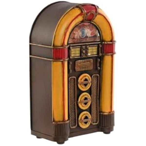 Koristehahmo - HOME ESPRIT - Vintage - Keltainen - Monivärinen - 15 x 8 x 24 cm Flerfärgad