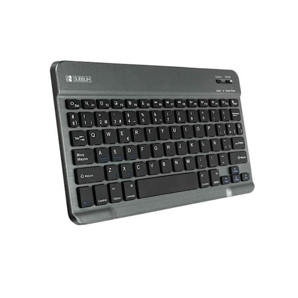 Subblim SUB-KBT-SM0002 Spanskt Qwerty grått tangentbord