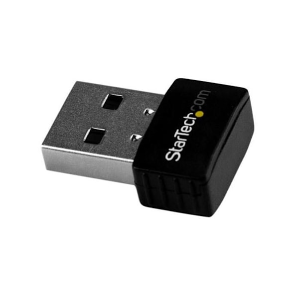 StarTech.com USB WiFi-adapter - AC600 - 802.11ac 1T1R dobbeltbånds nano trådløs netværksadapter - 2,4 GHz / 5 GHz (USB433ACD1X1)