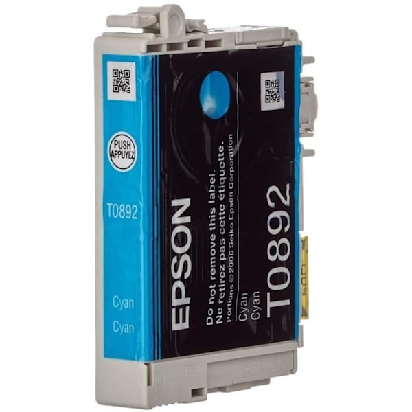 EPSON T0892 syaani mustekasetti - Monkey (C13T08924011)