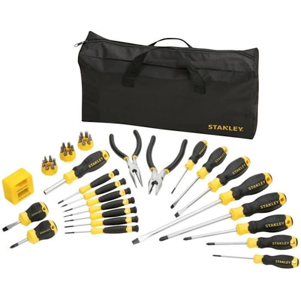 Mekaaninen ruuvimeisselisetti - STANLEY - STHT0-62114 - 39 osaa sort