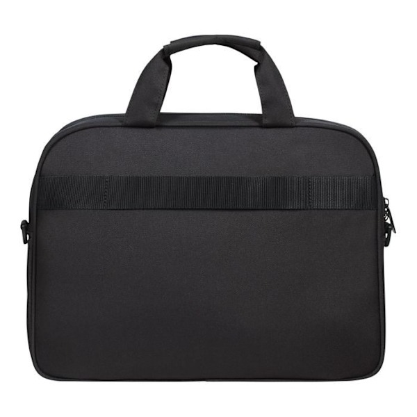Skuldertaske - American Tourister - At Work - 15.6" - Sort / Orange - 100% polyester