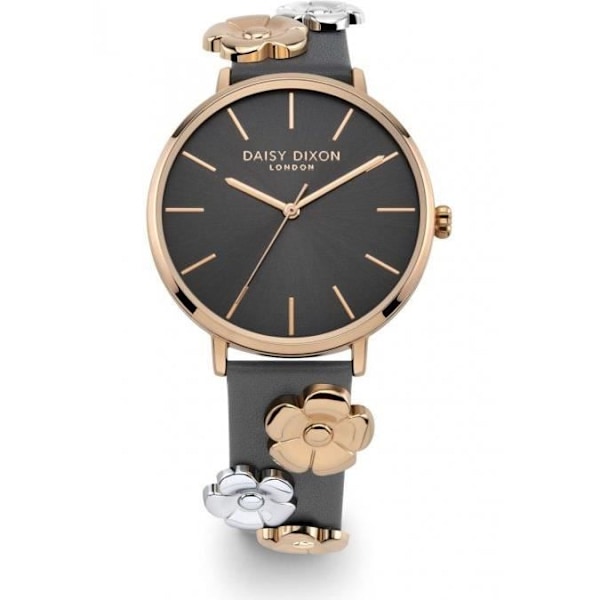 Unisex Klocka - Daisy Dixon - DD160ERG - Läder - Flerfärgad - Kvarts Flerfärgad