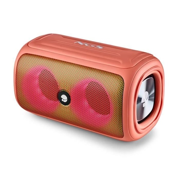Bluetooth-högtalare - NGS - ROLLER BEAST CORAL - 30W - IPX5 - Kompakt och bärbar Korall
