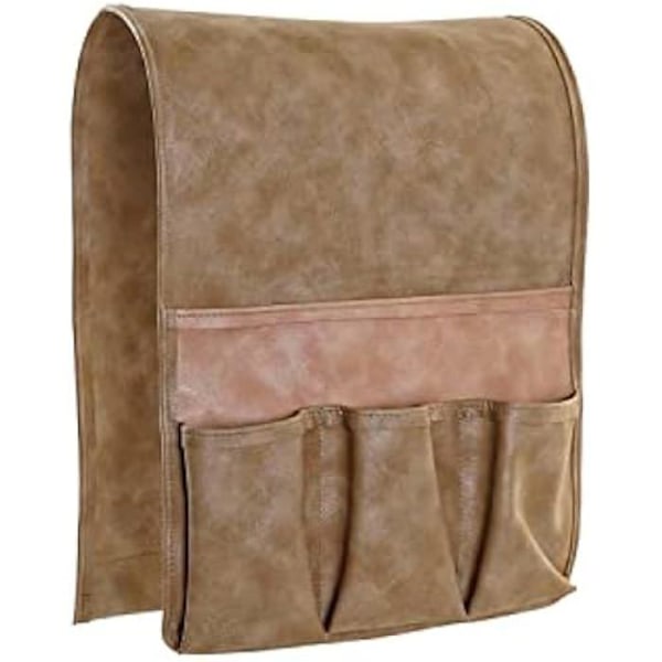 Controllerholder - DKD Home Decor - Standard - Brun og beige - Polyurethan - 30 x 0,5 x 90 cm brunt och beige