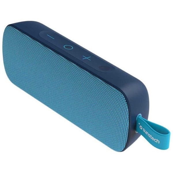 Bärbar Högtalare - Sunstech - Brick Large - 10 W - Vattentålig IPX7 - Bluetooth V5.0 Blu