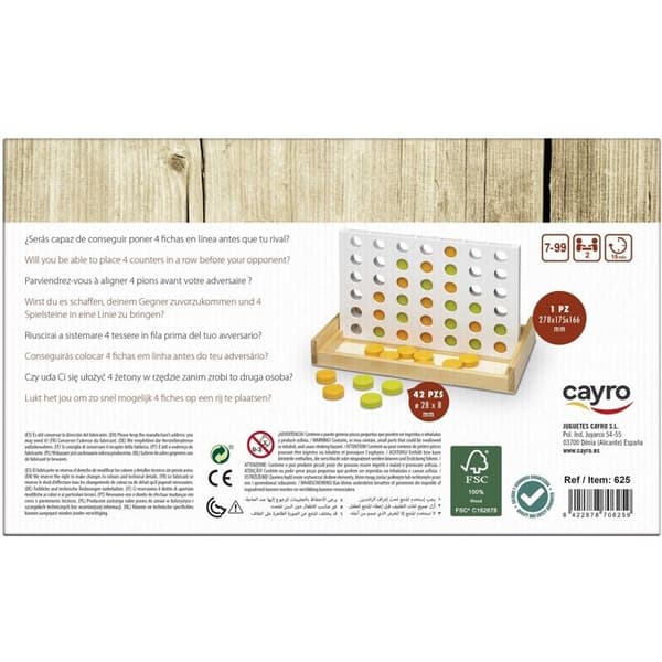 Cayro - Spel 4 i rad Beige