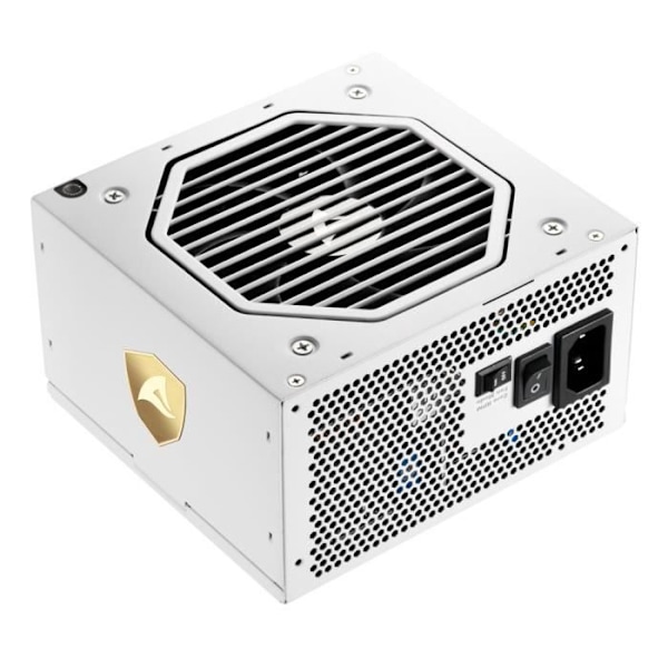 Sharkoon Rebel P20 PC Strømadapter 750W Modulerbar ATX Hvid til Gaming