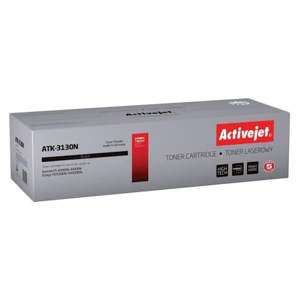 Tonerkassette - Activejet - ATK-3130N - Kompatibel - Sort - 25000 sider