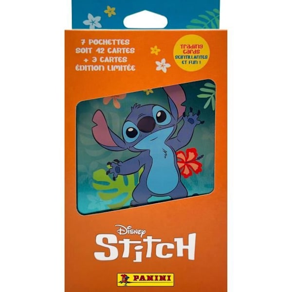 Metal Box - PANINI - STITCH TC - 7 packets - 42 cards