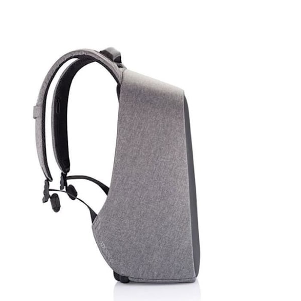 Ansluten ryggsäck - XD Design - Bobby Hero Small - Stöldskydd - 13,3 tum - Vattenavvisande GRÅ
