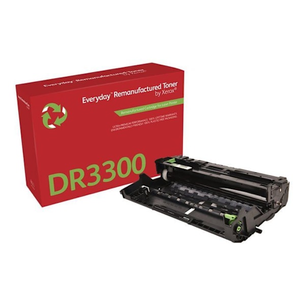 Kompatibel tromleenhed - XEROX - DR-3300 - Sort - 30.000 sider - Til Brother DCP/MFC