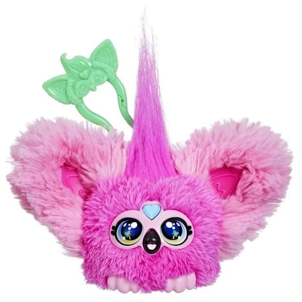 Furby Furblets Flo-Flo, mini elektroniikkalelu tytöille ja pojille, yli 45 ääntä, alkaen 6-vuotiaista, Hasbro Flerfärgad