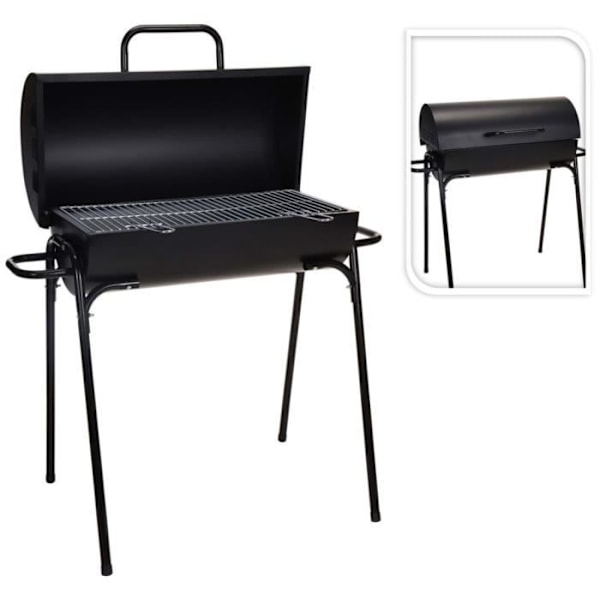 ProGarden Kolgrill i form av en cylinder, diameter 33 cm