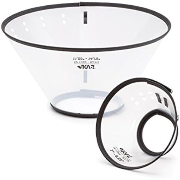 Krage - KVP - Saf-T-Clear - Transparent - Bekväm - Justerbar
