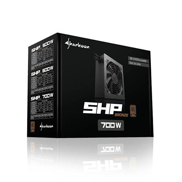 Strømforsyning PC Sharkon SHP Bronze 700W