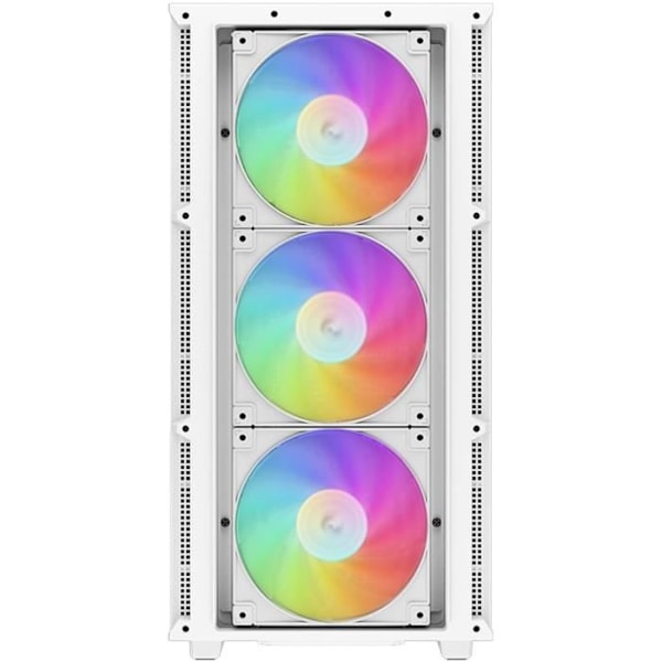 PC-kabinet uden strømforsyning - DEEPCOOL CH560 (Hvid) - Midt-tårn - E-ATX-format - A-RGB-blæsere