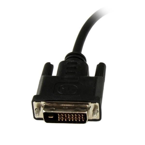 DVI til VGA adapterkabel - DVI-D til HD15 konverter - 1920 x 1200 - Sort
