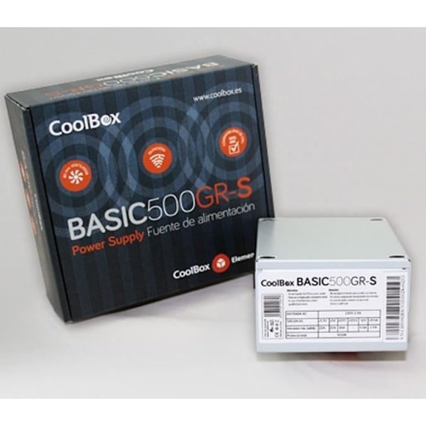 Coolbox sfx basic 500gr strømforsyning Hvid
